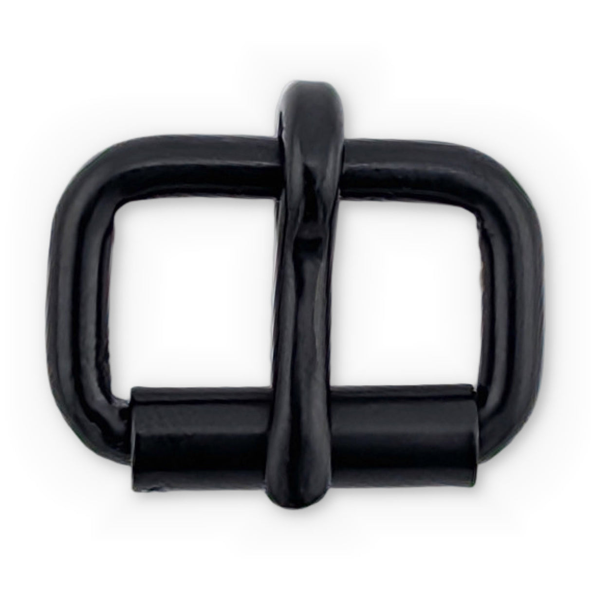 Black Steel Roller Buckle