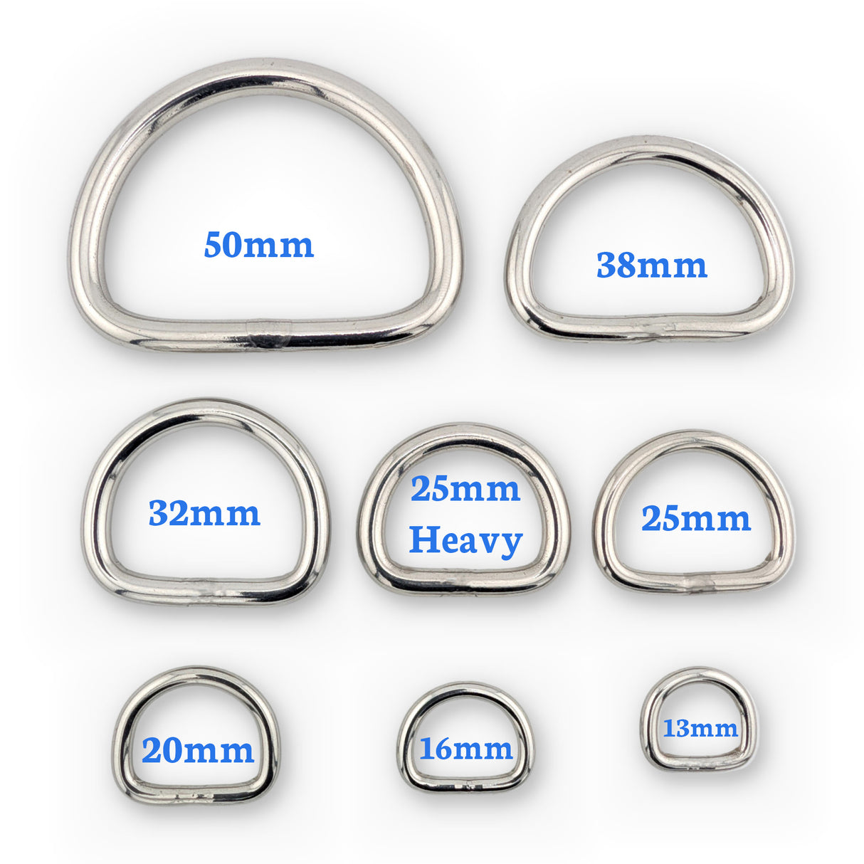 Stainless Steel D-Ring