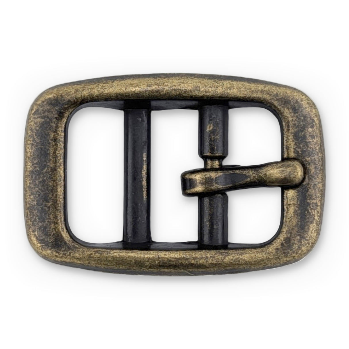 Antique Brass Double Bar Buckle
