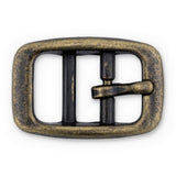 Antique Brass Double Bar Buckle