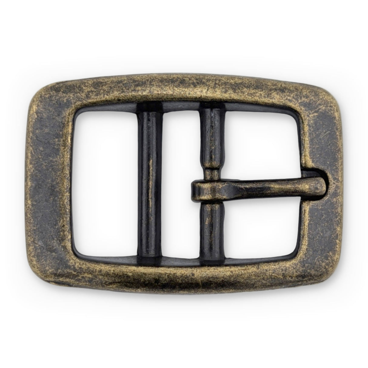 Antique Brass Double Bar Buckle