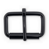 Black Steel Roller Buckle
