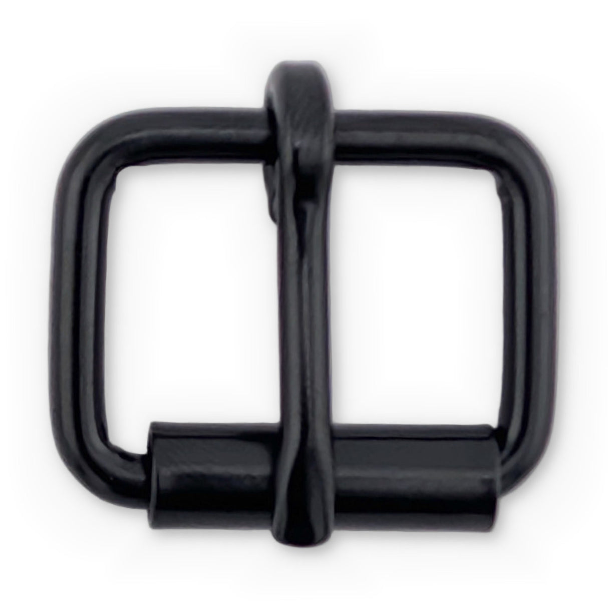 Black Steel Roller Buckle