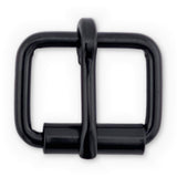 Black Steel Roller Buckle