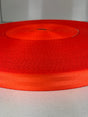 Polyester Seat Belt Webbing 50mm - 15 Colours Hot Orange, 1 meter
