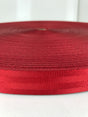 Polyester Seat Belt Webbing 50mm - 15 Colours Red, 1 meter