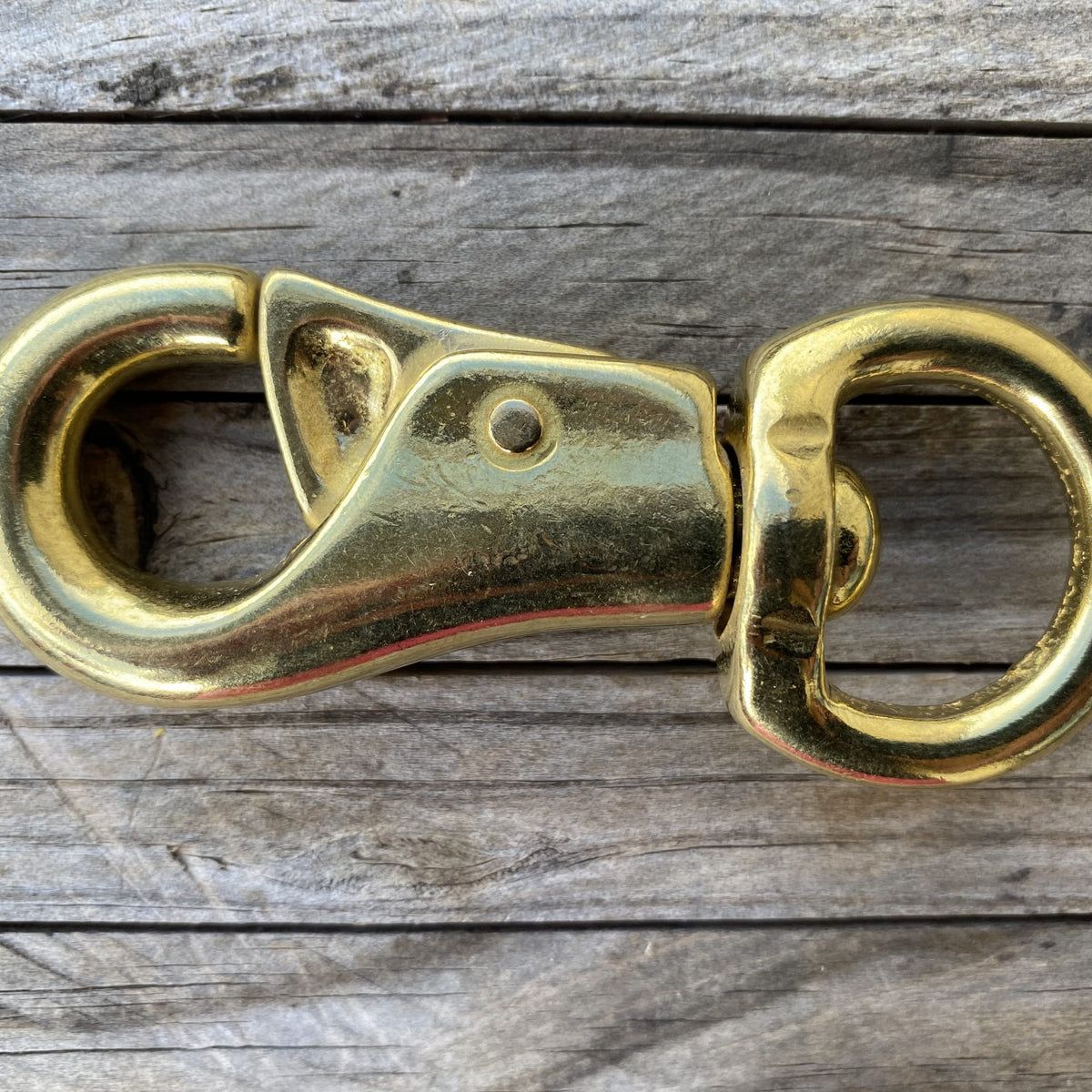 Solid Brass Bull Snap – 97mm Long, 300kg Breaking Load - TCD Supplies