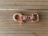 Rose Gold Grooved Body 48mm x10mm Square Eye (Medium)