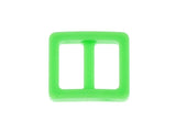 Slider Buckle Green - 4 sizes 10mm (3/8'')