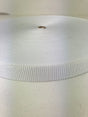 Polypropylene Webbing - 25mm White, 1 meter
