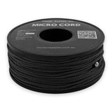 Black Micro Cord 1.18mm nylon — 50m spool