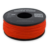 Neon Orange Micro Cord 1.18mm nylon — 50m spool