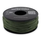 Olive Green Micro Cord 1.18mm nylon — 50m spool