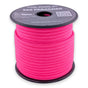 Fluro Pink Paracord 550 — 4mm Type III nylon spool, 7-strand core