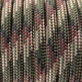 Close-up of the woven sheath on Jungle Paracord 550, showing 4mm braid