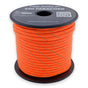 Reflective Fluro Orange Paracord 550 — 4mm Type III nylon spool, 7-strand core