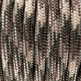 Close-up of the woven sheath on Sand Jungle Paracord 550, showing 4mm braid