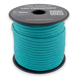 Turquoise Paracord 550 — 4mm Type III nylon spool, 7-strand core