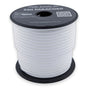 White Paracord 550 — 4mm Type III nylon spool, 7-strand core