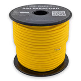 Yellow Paracord 550 — 4mm Type III nylon spool, 7-strand core